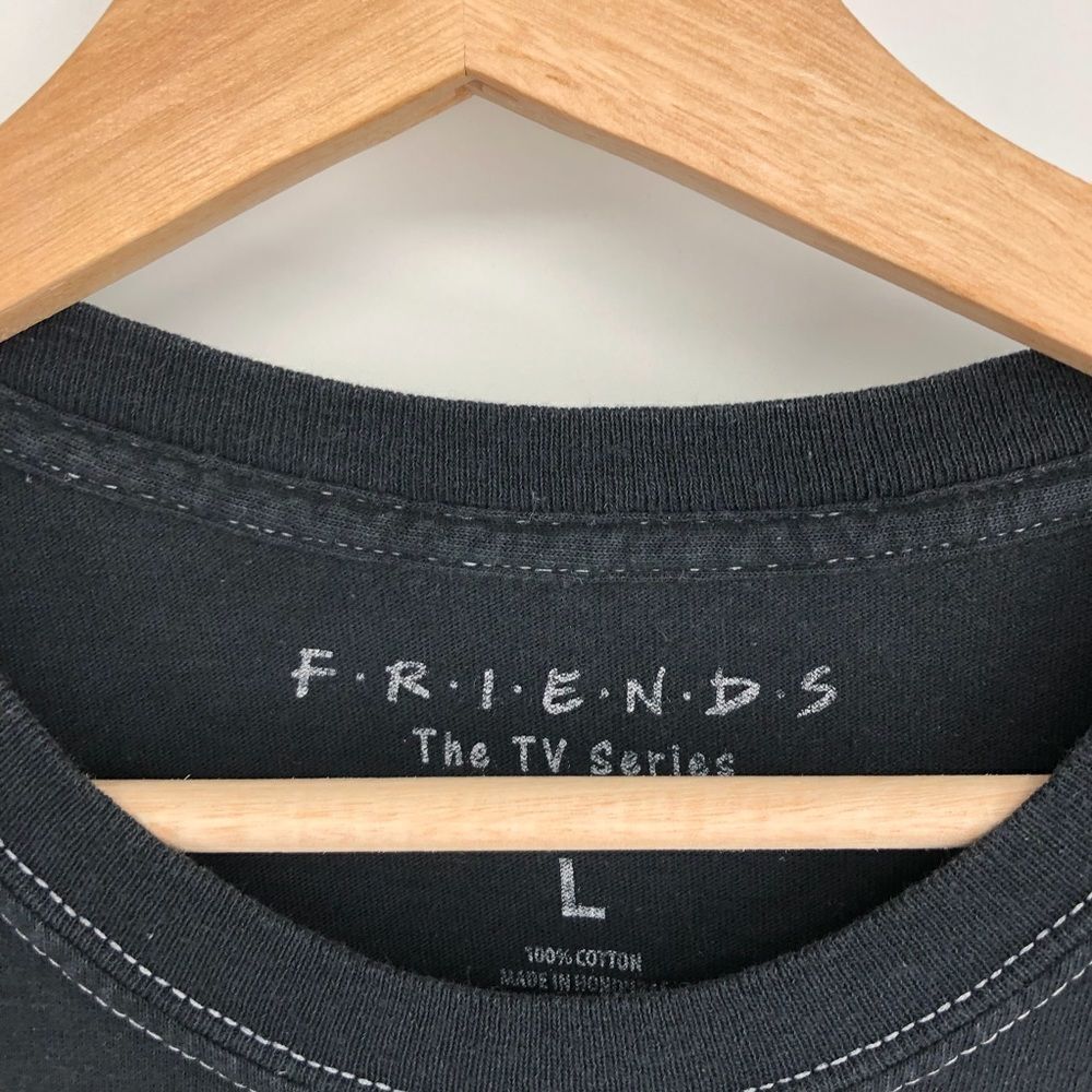 FRIENDS TV Show Graphic T-Shirt Bleached Size Large - Picture 3 of 4